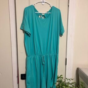 Zenana Outfitters Teal Jumpsuit